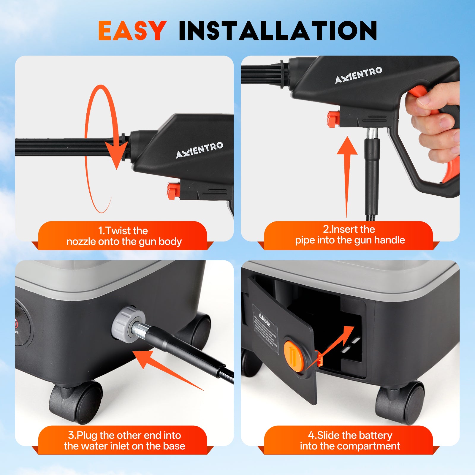 Cordless Pressure Washer